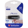 Verbatim 32 GB-os USB-s pendrive  visszahzhat csatlakozval, fekete