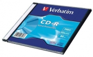 rhat lemez CD-R Verbatim manyag vkony tokos 700 mb, 52x