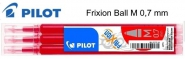 Tollbett Pilot Frixion Ball Clicker 0,7 mm-es, radrozhat, piros