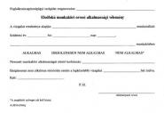 A.3510-216/UJ Elsfok munkakri orvosi alkalmassgi vlemny szabadlap