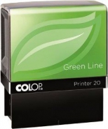 Blyegz Colop IQ 20/L Green Line, "Fizetve" szveglemezzel