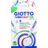 Fila Giotto Turbo Glitter 8 darabos csillmos filctoll kszlet