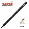 Uni Pin Fineline mszaki tusfilc 1 mm-es fekete