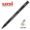 Uni Pin Fineline mszaki tusfilc 0,5 mm-es fekete