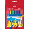 Faber Castell Castle 12 db-os norml filctoll kszlet, kerek heggyel. rsvastagsg 1 mm
