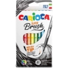 Carioca Super Brush 10 db-os ecsetes filctoll kszlet, puha kerek heggyel.