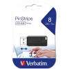 Verbatim 8 GB-os USB-s pendrive visszahzhat csatlakozval fekete