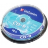 rhat lemez CD-R Verbatim hengeres 10 db-os 700 mb, 52x